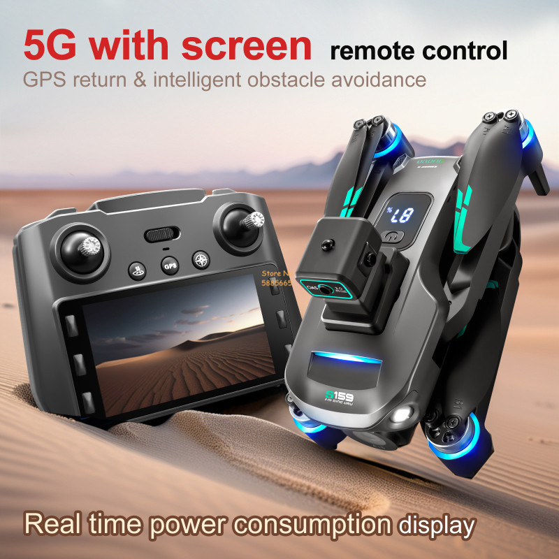 Podwójna kamera 8K 5G WIFI FPV – Drone Controller Screen recenzja i cena